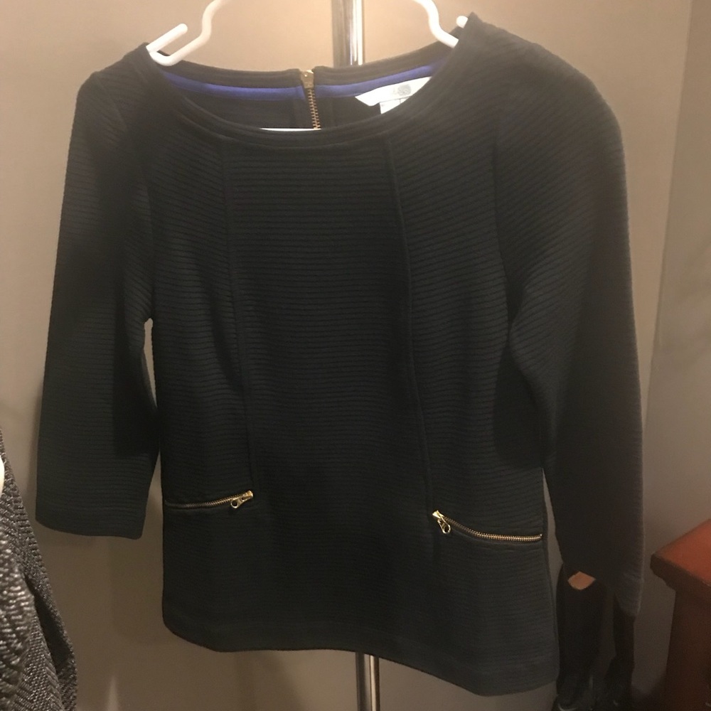 Boden Ottoman top, NWOT, 3/4 sleeves. Size 2